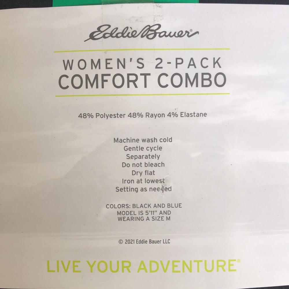 Eddie Bauer Women comfort combo 2-pack - Picture 3 of 5